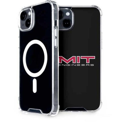 Massachusetts Institute of Technology MIT Engineers Black iPhone 15 Plus MagSafe Case
