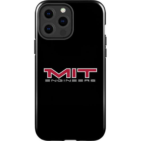 Massachusetts Institute of Technology MIT Engineers Black iPhone 15 Pro Max Impact Case