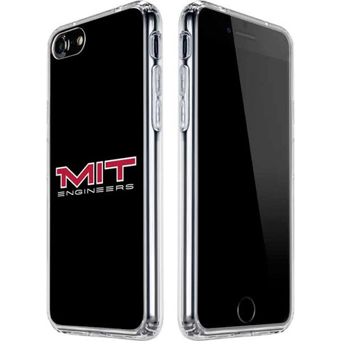 Massachusetts Institute of Technology MIT Engineers Black iPhone SE (2nd & 3rd Gen) Clear Case