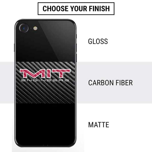 Massachusetts Institute of Technology MIT Engineers Black iPhone SE (2nd & 3rd Gen) Skin