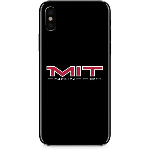 Massachusetts Institute of Technology MIT Engineers Black iPhone X Skin