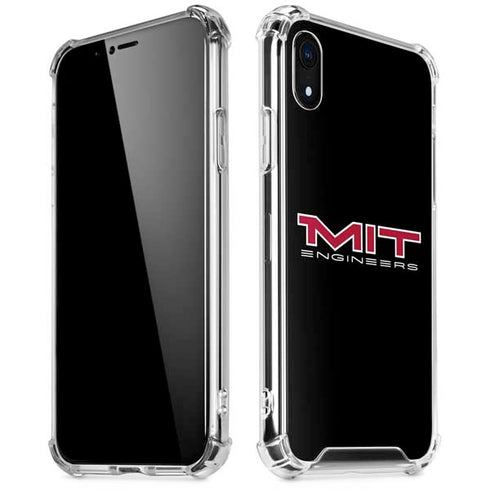 Massachusetts Institute of Technology MIT Engineers Black iPhone XR Clear Case