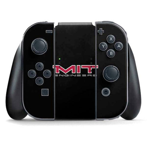 Massachusetts Institute of Technology MIT Engineers Black Nintendo Switch (2017-2021) Joy-Con Controller Skin