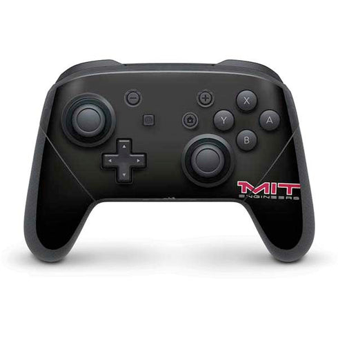 Massachusetts Institute of Technology MIT Engineers Black Nintendo Switch Pro Controller Skin