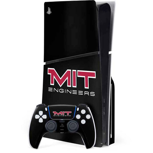 Massachusetts Institute of Technology MIT Engineers Black PS5 Slim Disk Bundle Skin