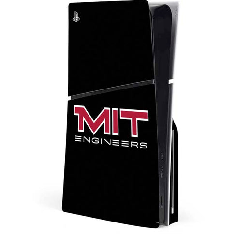 Massachusetts Institute of Technology MIT Engineers Black PS5 Slim Disk Console Skin