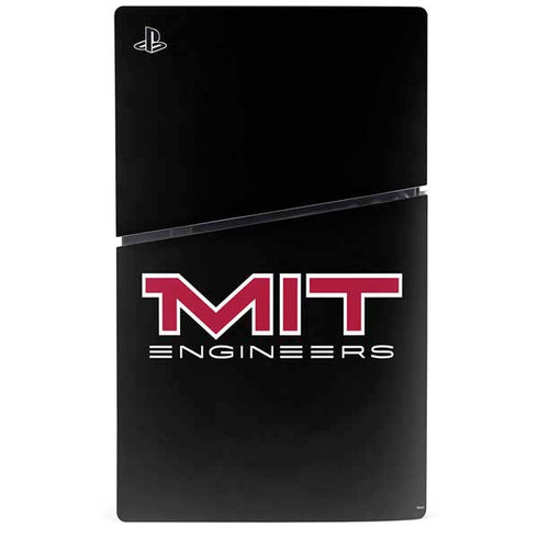 Massachusetts Institute of Technology MIT Engineers Black PS5 Slim Digital Edition Bundle Skin