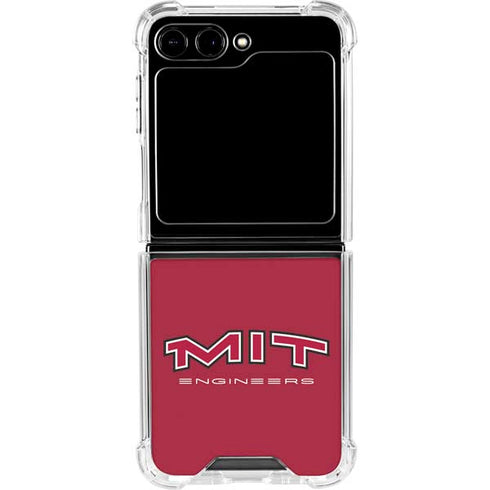 Massachusetts Institute of Technology MIT Engineers Galaxy Z Flip5 5G Clear Case
