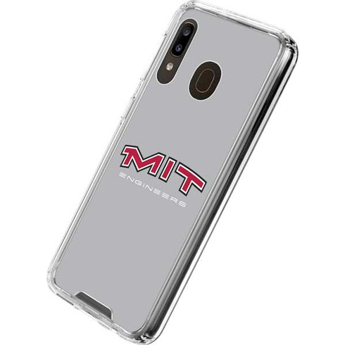 Massachusetts Institute of Technology MIT Engineers Grey Galaxy A30 Clear Case