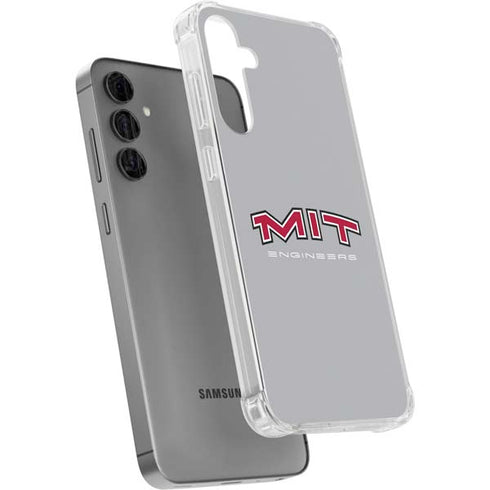 Massachusetts Institute of Technology MIT Engineers Grey Galaxy S24 Plus Clear Case