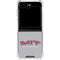 Massachusetts Institute of Technology MIT Engineers Grey Galaxy Z Flip5 5G Clear Case