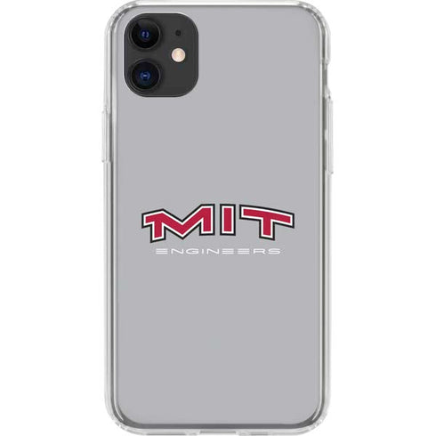 Massachusetts Institute of Technology MIT Engineers Grey iPhone 11 Clear Case