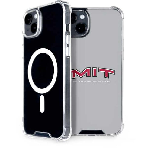 Massachusetts Institute of Technology MIT Engineers Grey iPhone 15 Plus MagSafe Case