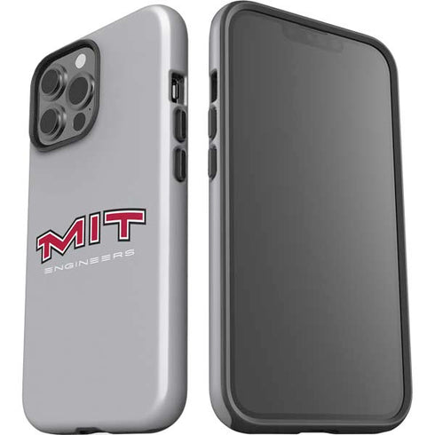 Massachusetts Institute of Technology MIT Engineers Grey iPhone 15 Pro Max Impact Case