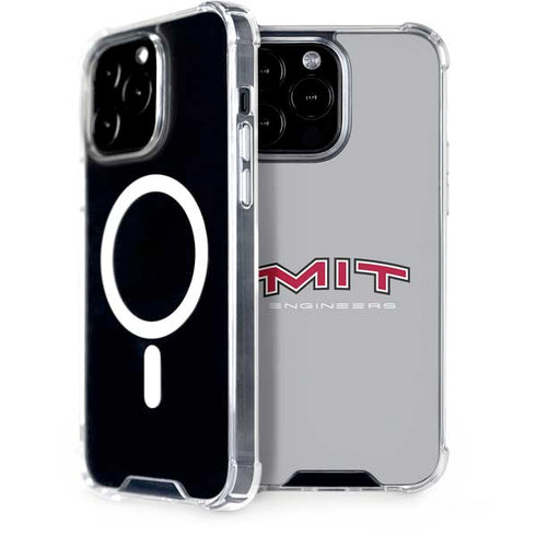 Massachusetts Institute of Technology MIT Engineers Grey iPhone 15 Pro Max MagSafe Case