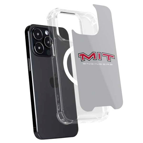 Massachusetts Institute of Technology MIT Engineers Grey iPhone 15 Pro Max MagSafe Case