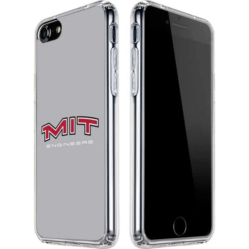 Massachusetts Institute of Technology MIT Engineers Grey iPhone SE (2nd & 3rd Gen) Clear Case