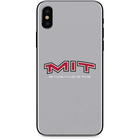 Massachusetts Institute of Technology MIT Engineers Grey iPhone X Skin