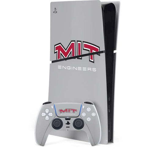 Massachusetts Institute of Technology MIT Engineers Grey PS5 Slim Digital Edition Console Skin