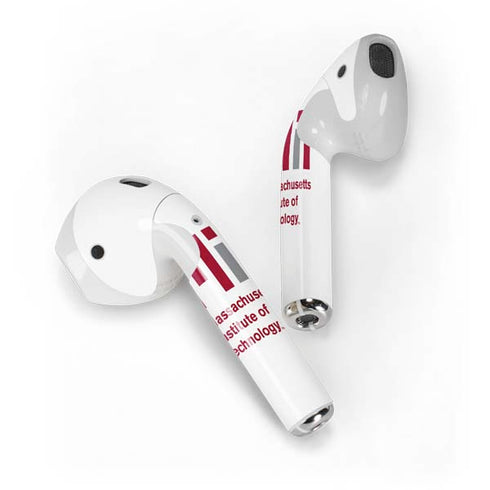 Massachusetts Institute of Technology MIT Logo Apple AirPods Skin