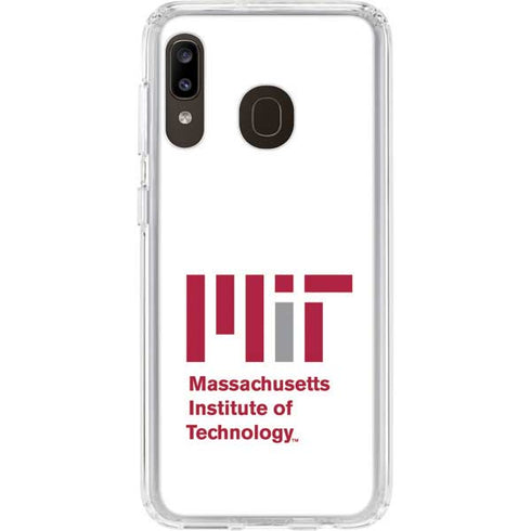 Massachusetts Institute of Technology MIT Logo Galaxy A20 Clear Case