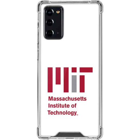 Massachusetts Institute of Technology MIT Logo Galaxy Note20 5G Clear Case