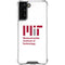 Massachusetts Institute of Technology MIT Logo Galaxy S22 Plus Clear Case