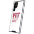 Massachusetts Institute of Technology MIT Logo Galaxy S22 Ultra Clear Case