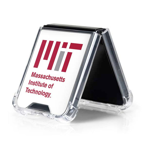 Massachusetts Institute of Technology MIT Logo Galaxy Z Flip5 5G Clear Case