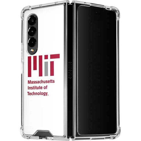 Massachusetts Institute of Technology MIT Logo Galaxy Z Fold4 5G Clear Case