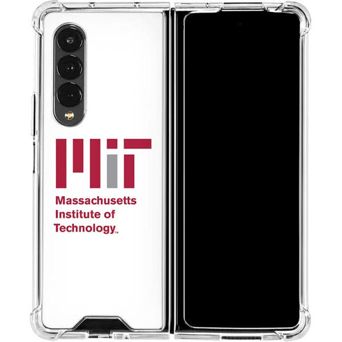 Massachusetts Institute of Technology MIT Logo Galaxy Z Fold4 5G Clear Case