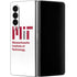Massachusetts Institute of Technology MIT Logo Galaxy Z Fold4 5G Skin