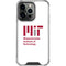 Massachusetts Institute of Technology MIT Logo iPhone 15 Pro Clear Case
