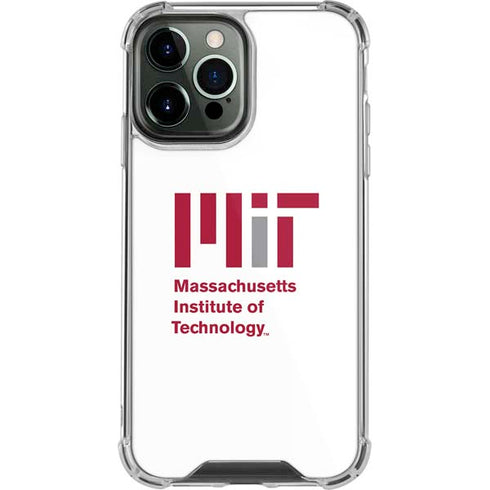 Massachusetts Institute of Technology MIT Logo iPhone 14 Pro Max Clear Case