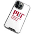 Massachusetts Institute of Technology MIT Logo iPhone 14 Pro Max Clear Case