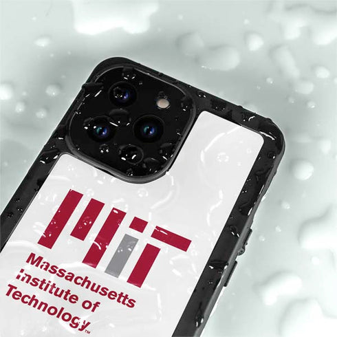 Massachusetts Institute of Technology MIT Logo iPhone 14 Pro Max Waterproof Case