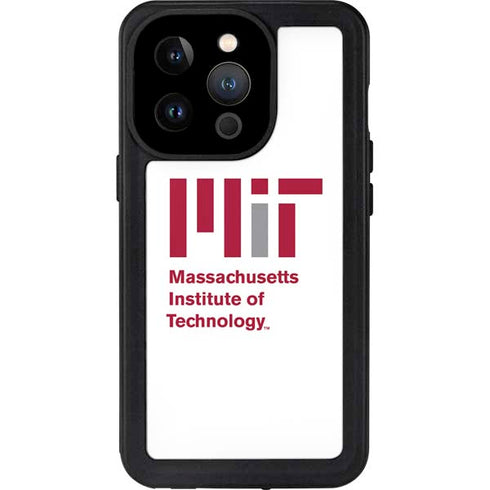 Massachusetts Institute of Technology MIT Logo iPhone 14 Pro Waterproof Case