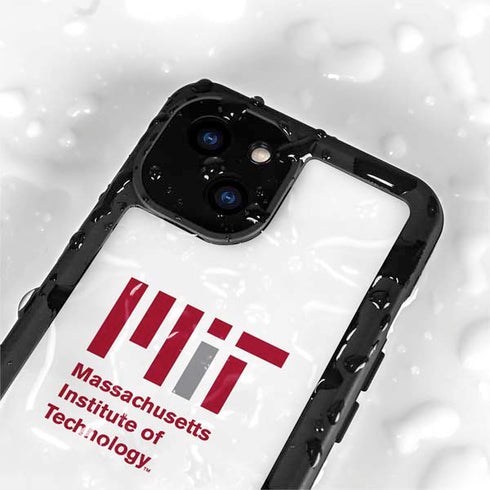 Massachusetts Institute of Technology MIT Logo iPhone 15 Waterproof Case