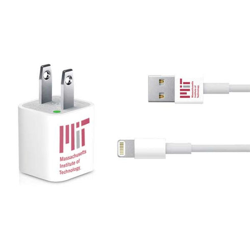 Massachusetts Institute of Technology MIT Logo iPhone Charger (5W USB) Skin