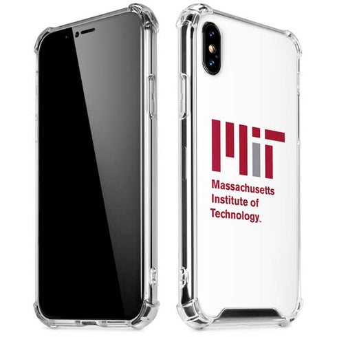 Massachusetts Institute of Technology MIT Logo iPhone XS Max Clear Case