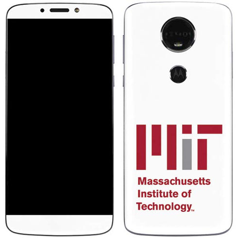 Massachusetts Institute of Technology MIT Logo Moto E5 Plus Skin