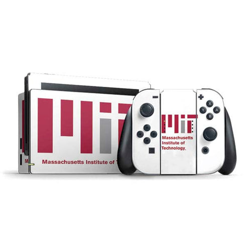 Massachusetts Institute of Technology MIT Logo Nintendo Switch Bundle Skin