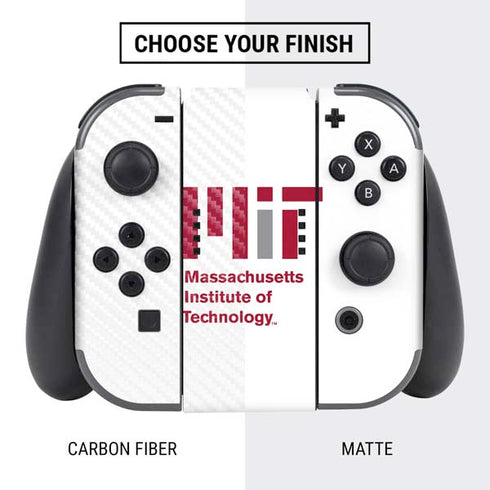Massachusetts Institute of Technology MIT Logo Nintendo Switch Bundle Skin