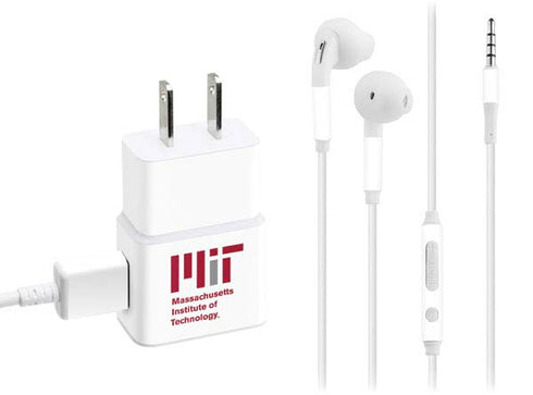Massachusetts Institute of Technology MIT Logo Phone Charger Skin
