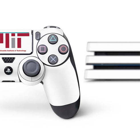 Massachusetts Institute of Technology MIT Logo PS4 Pro Bundle Skin
