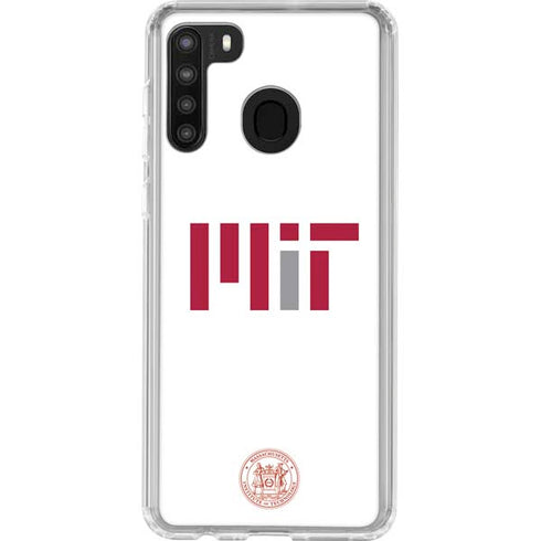 Massachusetts Institute of Technology MIT Seal Galaxy A21 Clear Case