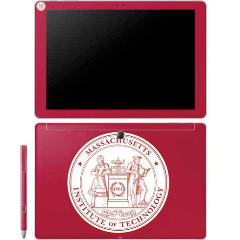 Massachusetts Institute of Technology MIT Seal Galaxy Book 12in Skin