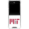 Massachusetts Institute of Technology MIT Seal Galaxy Z Flip5 5G Clear Case