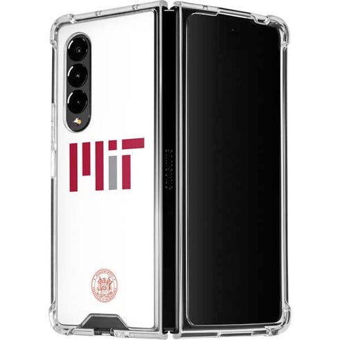 Massachusetts Institute of Technology MIT Seal Galaxy Z Fold4 5G Clear Case