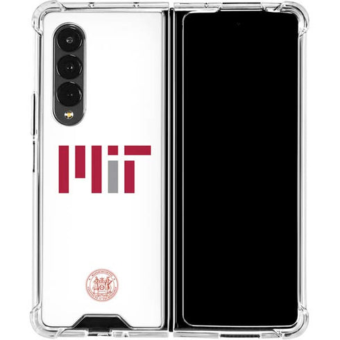 Massachusetts Institute of Technology MIT Seal Galaxy Z Fold4 5G Clear Case